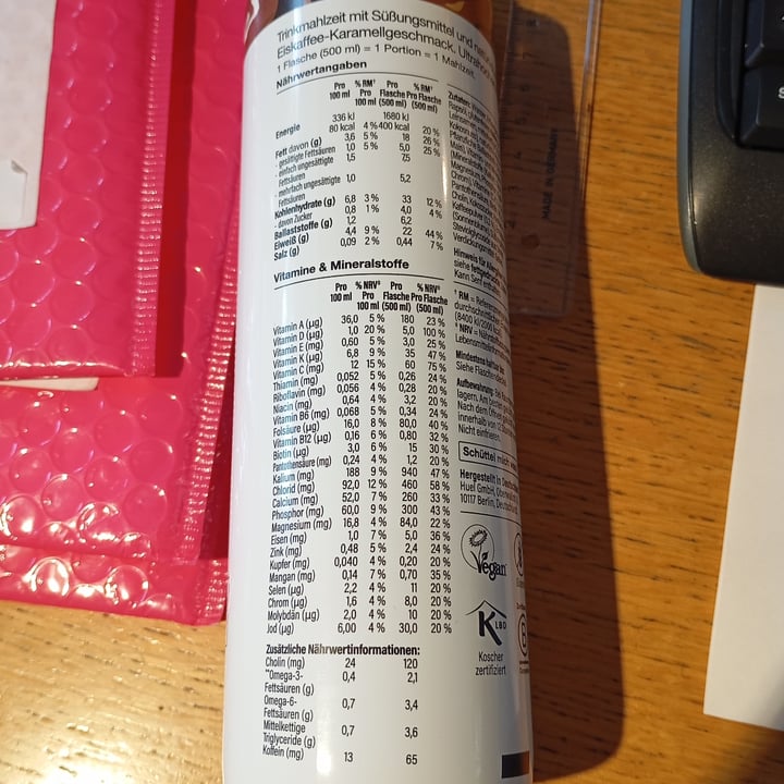 photo of Huel Iced Coffee Caramel shared by @gwenda on  27 Apr 2024 - review
