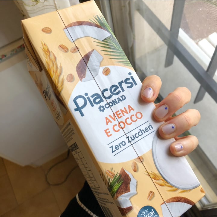photo of Piacersi | Conad avena e cocco zero zuccheri shared by @frappa on  24 Apr 2024 - review