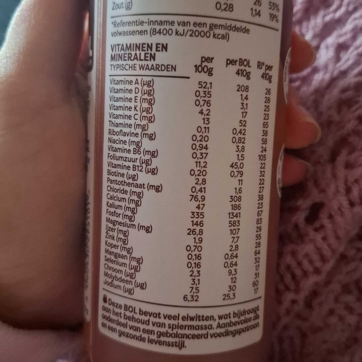 photo of BOL chocolade power shake shared by @frendssnotfood on  09 Oct 2025 - review