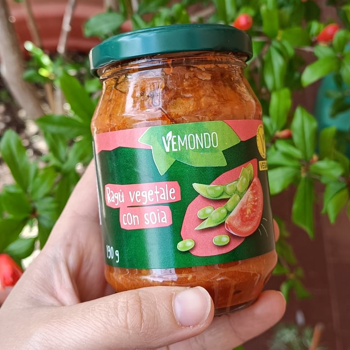 photo of Vemondo ragù vegetale con soia shared by @valeriedarkblue on  01 Jul 2025 - review