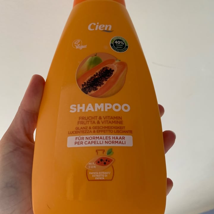 photo of Cien shampoo papaya non 100% naturale shared by @valeriapugliese on  13 Sep 2024 - review