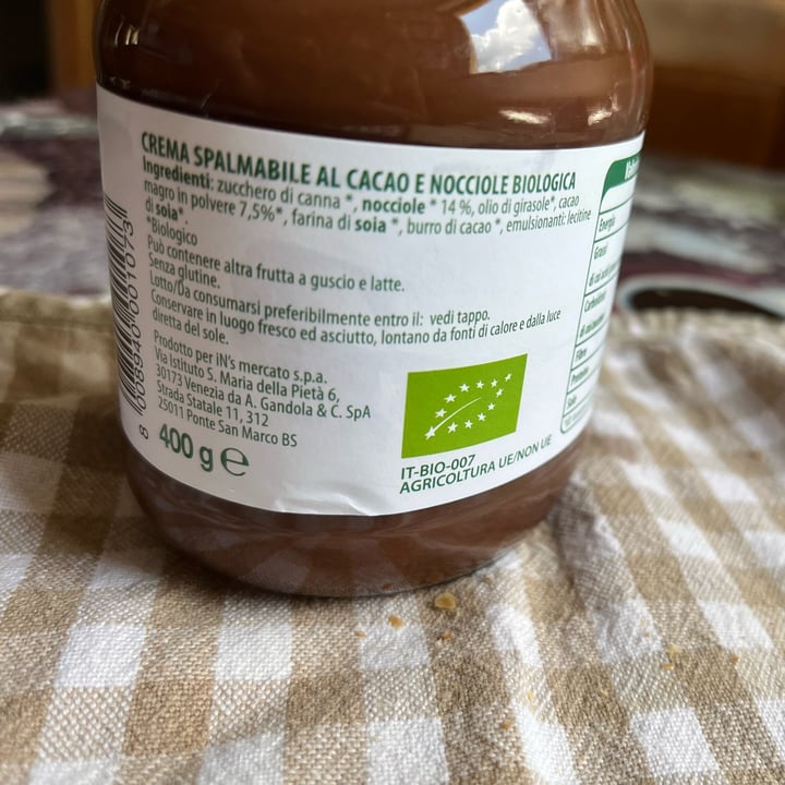 photo of Bio Crema Spalmabile Alle Nocciole shared by @lucyvegan83 on  26 Jul 2025 - review
