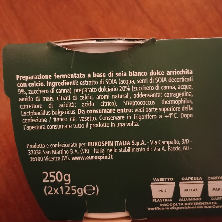 photo of Fior di Natura Yogurt Cremoso Alla Soia shared by @themaxxd on  12 Apr 2024 - review
