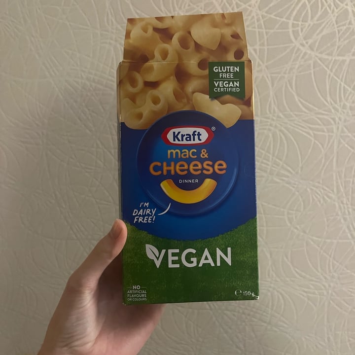 photo of Kraft Mac & Cheese Vegan shared by @nikivisser on  17 Jan 2024 - review