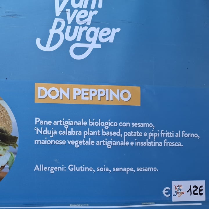 photo of Van Ver Burger Don Peppino shared by @markmv75 on  10 Jul 2025 - review
