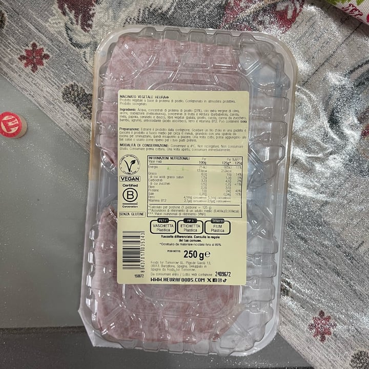 photo of Heura macinato vegetale tradizionale shared by @danixelle on  27 Dec 2024 - review