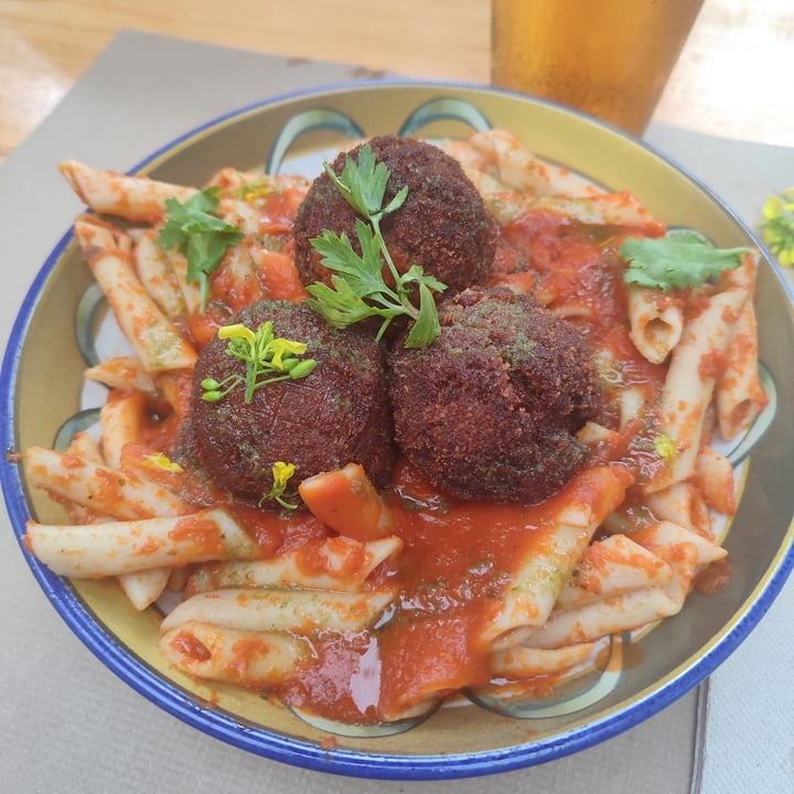 photo of El Manglar Macarrones con albóndigas de soja shared by @lasonrisadeltrece on  30 Aug 2024 - review
