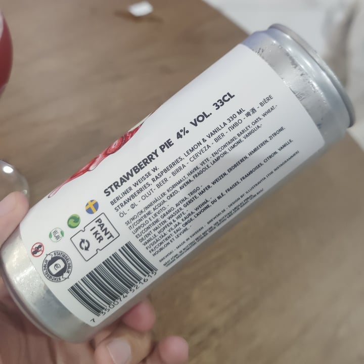 photo of Brewski Strawberry Pie shared by @lukasser on  02 Oct 2025 - review