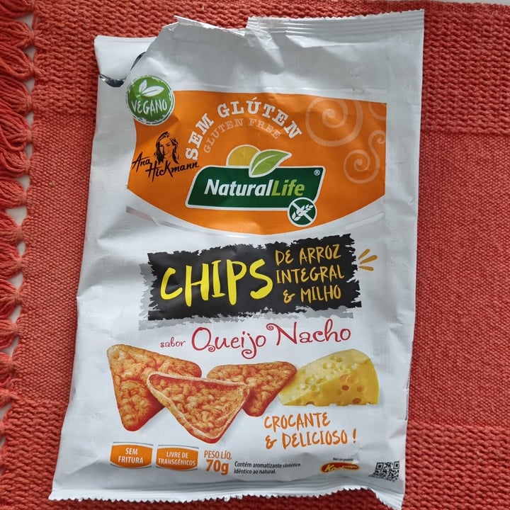 photo of Kodilar Natural Life Chips De Arroz - Queijo Nacho shared by @renatalemos on  08 Sep 2024 - review