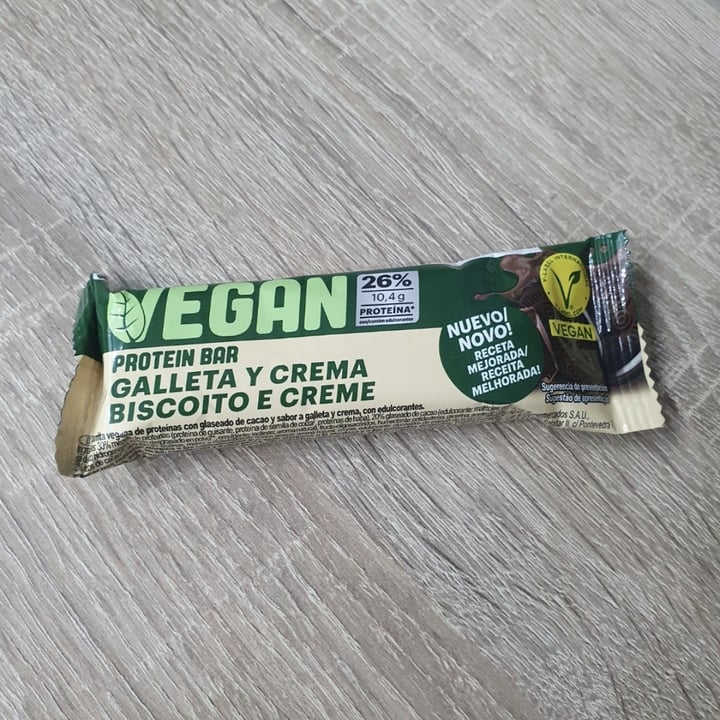 photo of Vegan Protein Bar  Cookies and cream geschmack shared by @miriam27 on  29 Aug 2023 - review