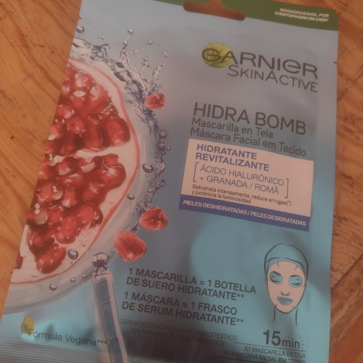 photo of Garnier Skinactive Hidra Bomb shared by @miry on  03 Dec 2023 - review