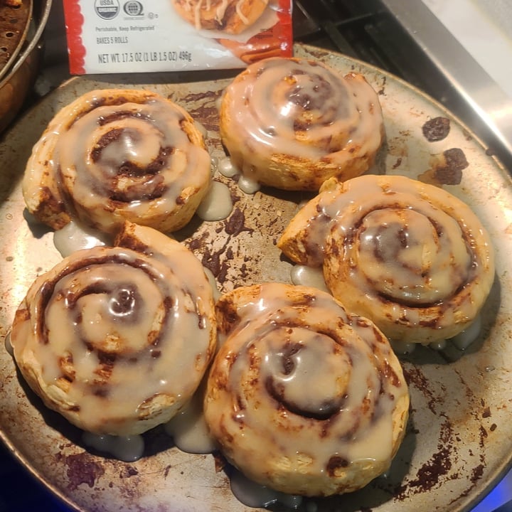 photo of Trader Joe's Organic Jumbo Cinnamon Rolls shared by @nancytigress on  14 Feb 2024 - review