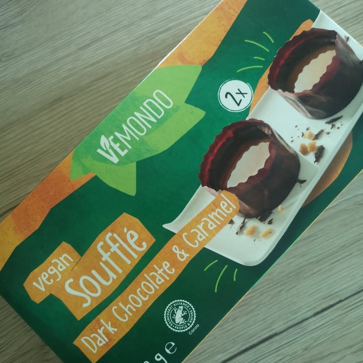 photo of Vemondo vegan soufflé Dark Chocolate&Caramel shared by @giudychan on  21 Apr 2024 - review
