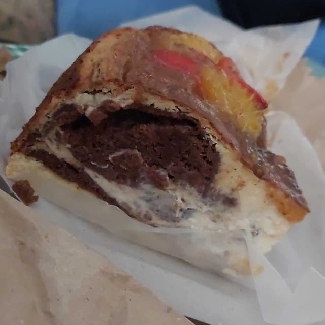 Photo of the dish “cheesecake brownie”