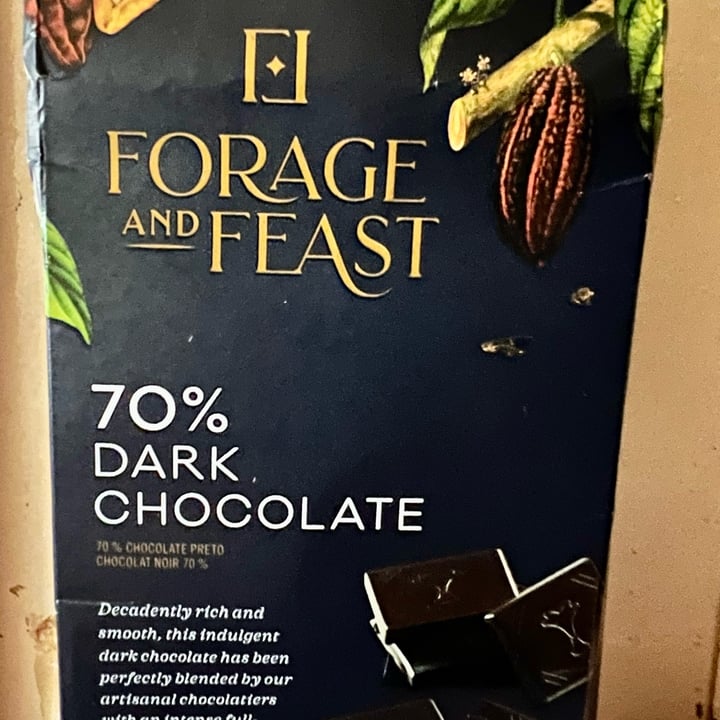 photo of Forage and Feast 70% dark choclate shared by @andrew309 on  21 Feb 2024 - review