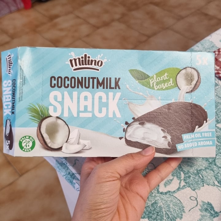 photo of Milino Coconutmilk snack shared by @fraveg on  07 Jan 2024 - review