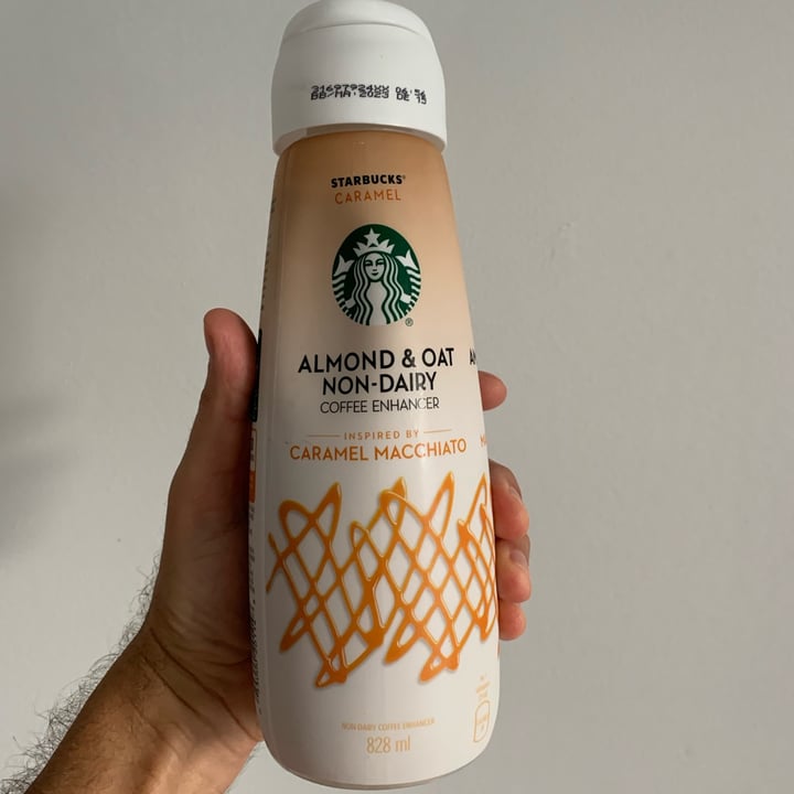 photo of Starbucks Almond & Oat Non-Dairy Coffee Enhancer - Caramel Macchiato shared by @louisg on  09 Sep 2023 - review