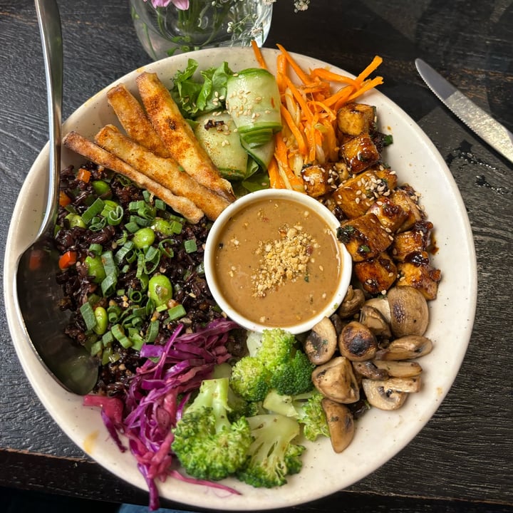 photo of The Nutcracker asian tofu black rice bowl shared by @abhi133r on  04 Dec 2023 - review