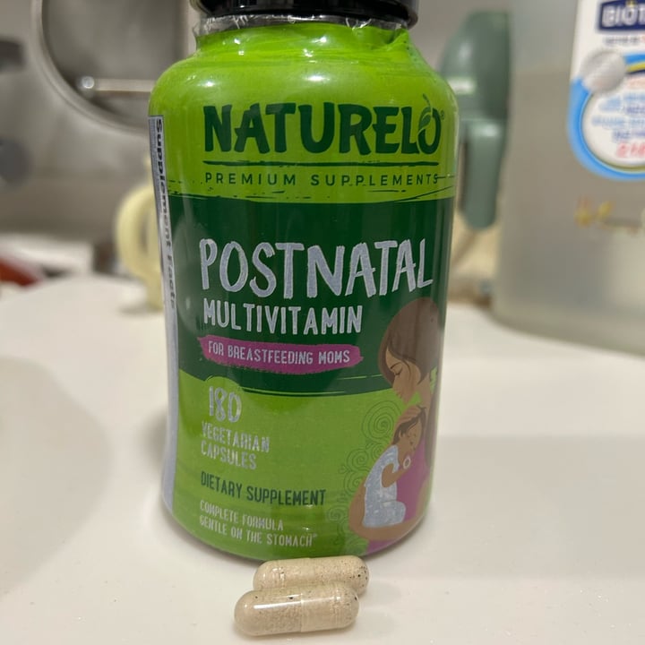 photo of Naturelo Postnatal multivitamin shared by @plantbasedmum on  07 Dec 2023 - review