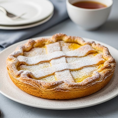 Easy Homemade Vegan Neapolitan Pastiera: Dairy-Free Easter Cake Recipe