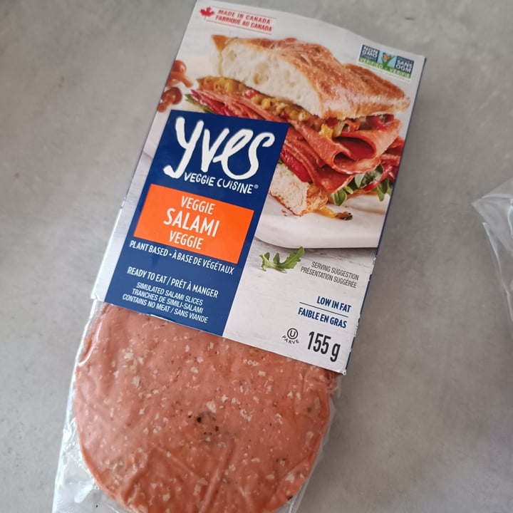photo of Yves Veggie Cuisine salami veggie shared by @tlacomiztli on  08 Sep 2023 - review