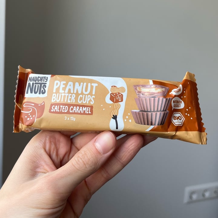 photo of Naughty Nuts Peanut Butter Cups Salted Caramel shared by @eml on  08 Oct 2025 - review