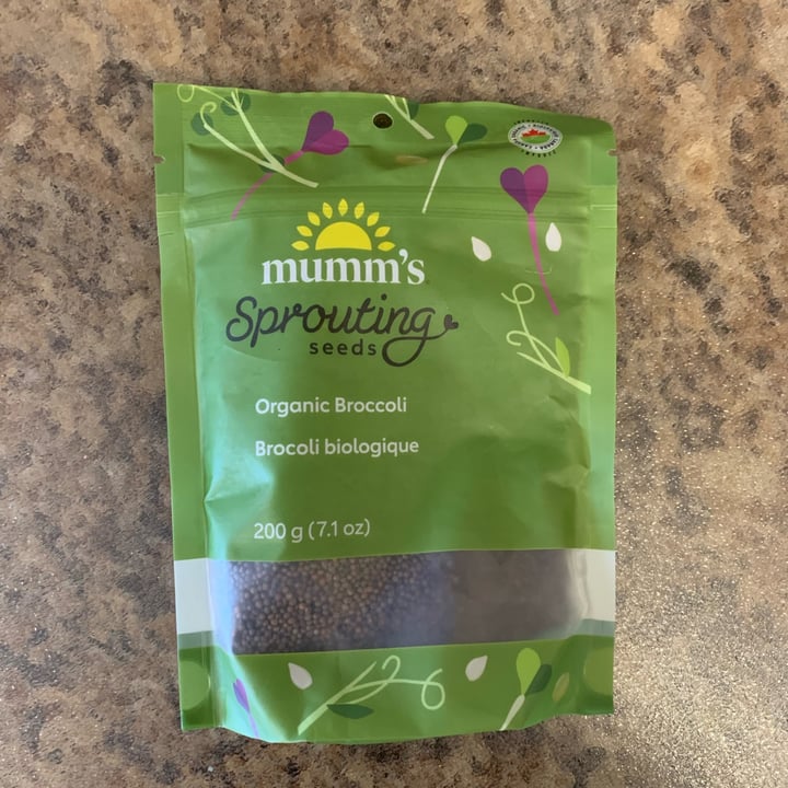 photo of Mumm’s Sprouting Seeds Organic Broccoli shared by @louisg on  28 Apr 2024 - review