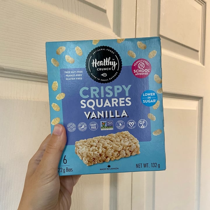 photo of Healthy Crunch Vanilla Crispy Squares shared by @veggie-meg on  06 Sep 2023 - review