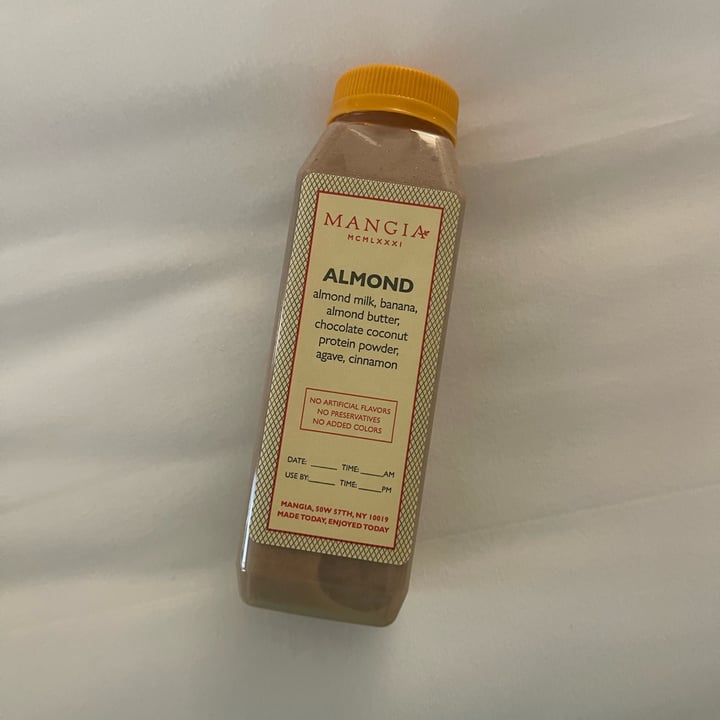 photo of Mangia - Italian Food & Corporate Catering NYC Almond Smoothie shared by @ravenmychelle on  15 Jan 2025 - review