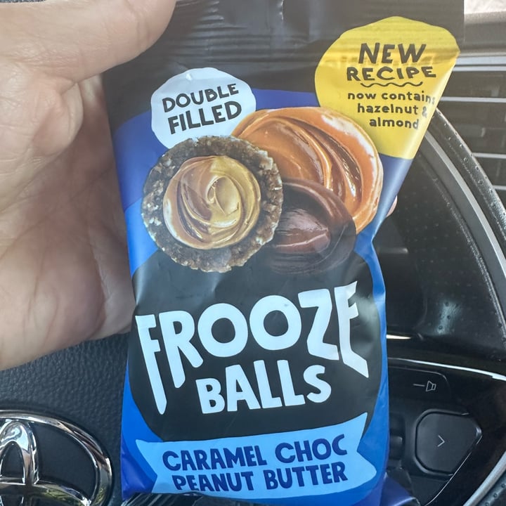 photo of Frooze Balls caramel choc peanut butter shared by @yvegan80 on  18 May 2024 - review