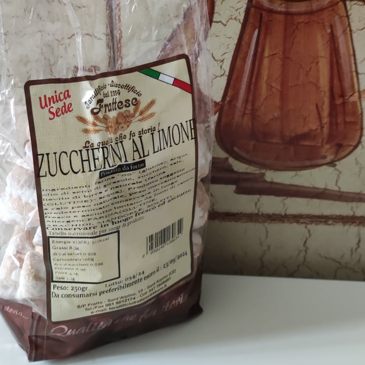 photo of Tarallificio biscottifici frattese zuccherini al limone shared by @viveregreenn on  24 Apr 2024 - review
