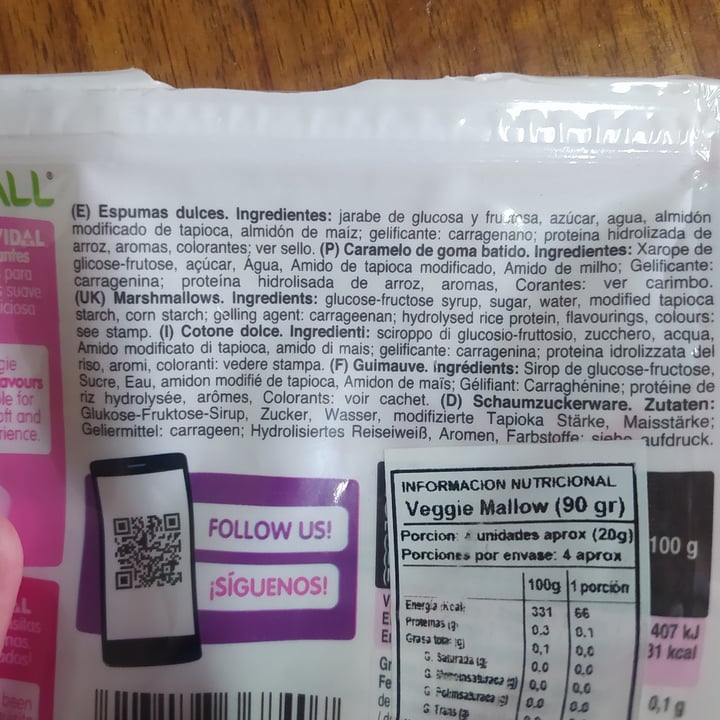 photo of Vidal Naturall Veggie Mallow shared by @nekrochan on  09 Oct 2023 - review