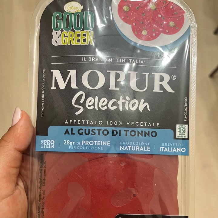 photo of Good & Green Mopur Selection Affettato 100% Vegetale Al Gusto Di Tonno shared by @anto990 on  29 Aug 2025 - review