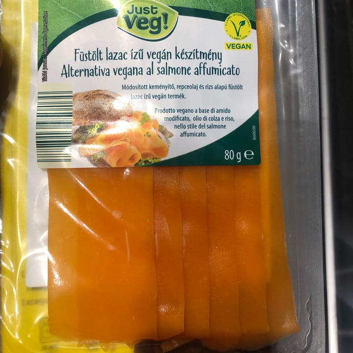 photo of Just Veg! (ALDI Italy) alternativa vegana al salmone affumicato shared by @alisaki1 on  23 Sep 2023 - review