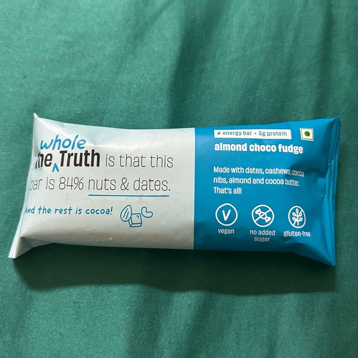 photo of The Whole Truth Almond Choco Fudge shared by @gymrat on  23 Jul 2025 - review