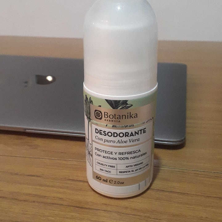 photo of Botanika Esencia Desodorante con puro Aloe Vera shared by @emiantiespecista on  17 Oct 2023 - review