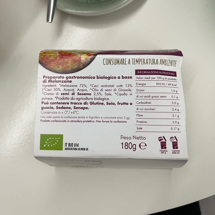 photo of Bio Gusta Hummus Aubergine shared by @domcsiwill on  03 Mar 2024 - review