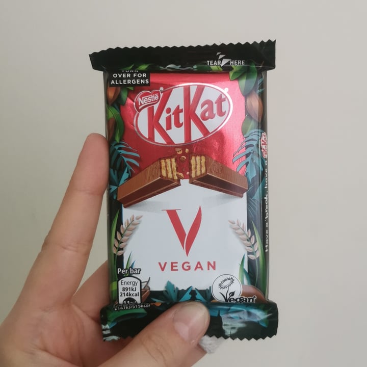 photo of Nestlé Kitkat Vegan shared by @arualtyrell on  18 Mar 2024 - review