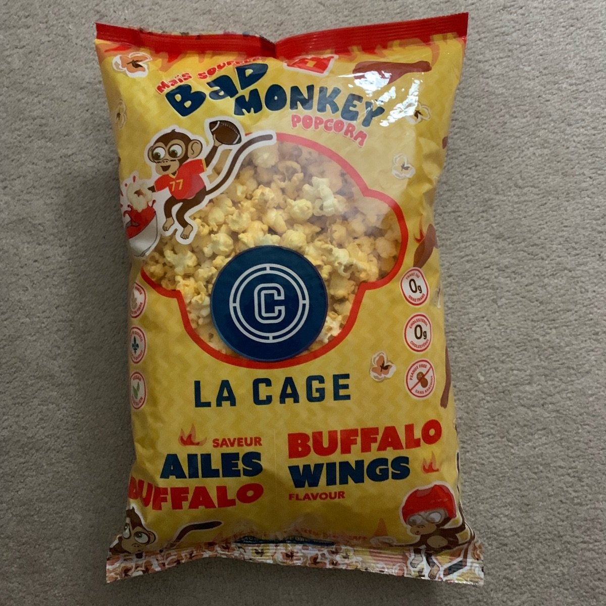 Bad Monkey Popcorn Buffalo Wings Flavour Reviews abillion