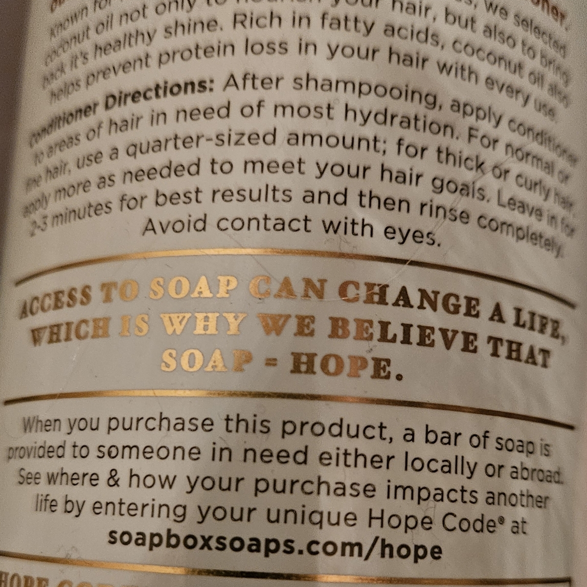 Sb soapbox Coconut Oil Conditioner Reviews abillion