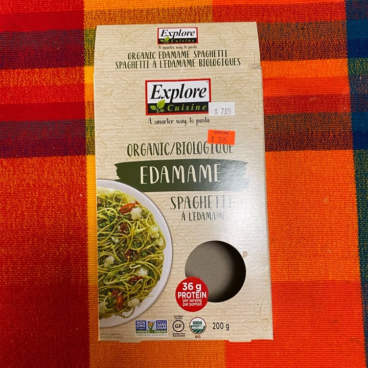 photo of Explore Cuisine edamame spaghetti shared by @ryanleys on  17 Apr 2024 - review