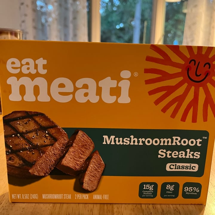photo of Eat Meati Classic Steaks shared by @montanavegan13 on  19 Aug 2024 - review