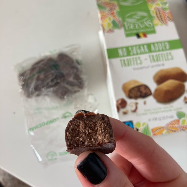 photo of Belvas Belgian chocolate Hazelnut Truffles shared by @asiayportia on  04 Jan 2024 - review