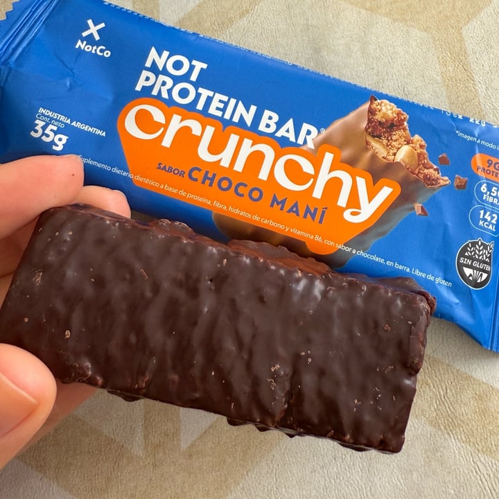 photo of NotCo Not protein bar crunchy shared by @unavegana on  13 Sep 2025 - review