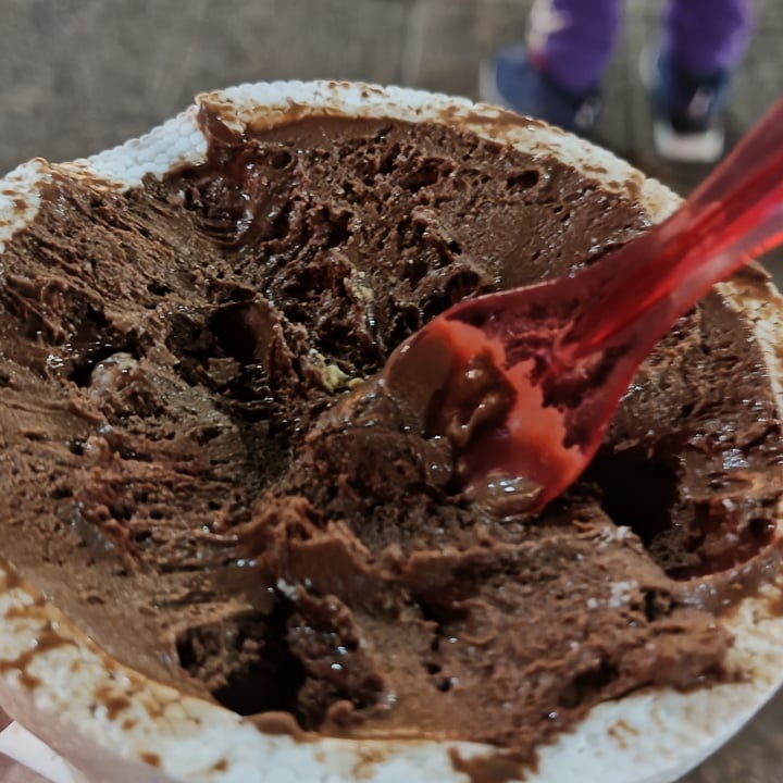 photo of Mamuschka Helado Chocolate Intenso Con Almendras Caramelizadas shared by @javisid on  09 Aug 2025 - review