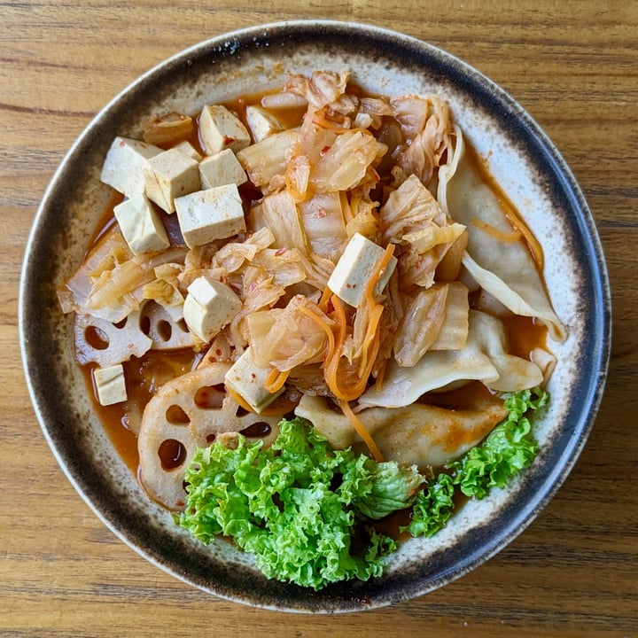 photo of The Plant Food Kimchi Dumpling Udon Soup shared by @xinru-t on  06 Feb 2024 - review