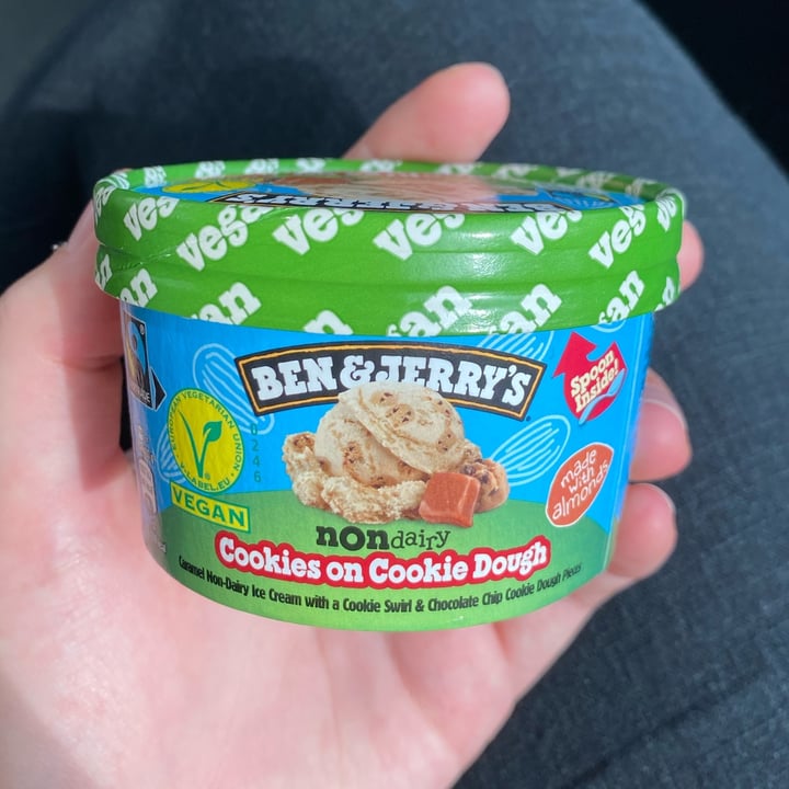 photo of Ben & Jerry's Cookies On Cookie Dough Non-Dairy Ice Cream shared by @kamillentee on  02 Sep 2023 - review