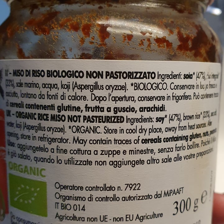 photo of La Finestra Sul Cielo Miso di riso bio shared by @matildem on  14 May 2024 - review