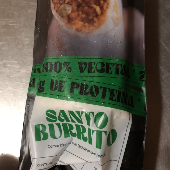 photo of Santo burrito Santo Burrito shared by @vegan98 on  31 Dec 2023 - review
