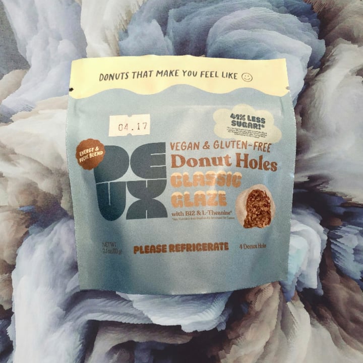 photo of Deux Donut Holes Classic Glaze shared by @glutenfreevee on  28 Jan 2024 - review